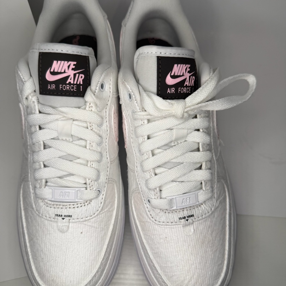 👟 NIKE AIR FORCE 1 ‘07 PREMIUM "REVEAL" - Arctic Punch/Fauna Brown 🔥 W7 - NIB 👟 - Picture 3 of 9
